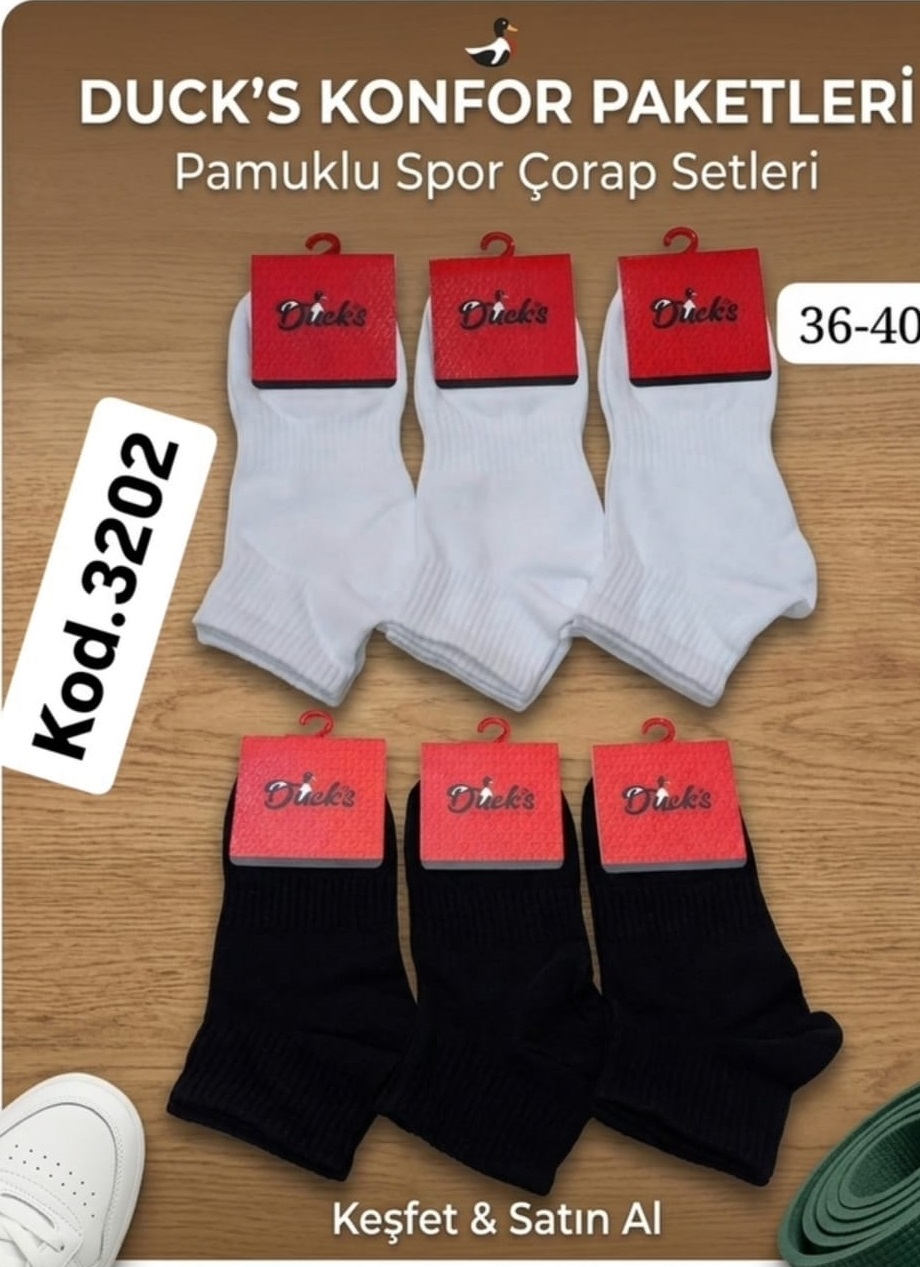 Bayan Cotton Patik