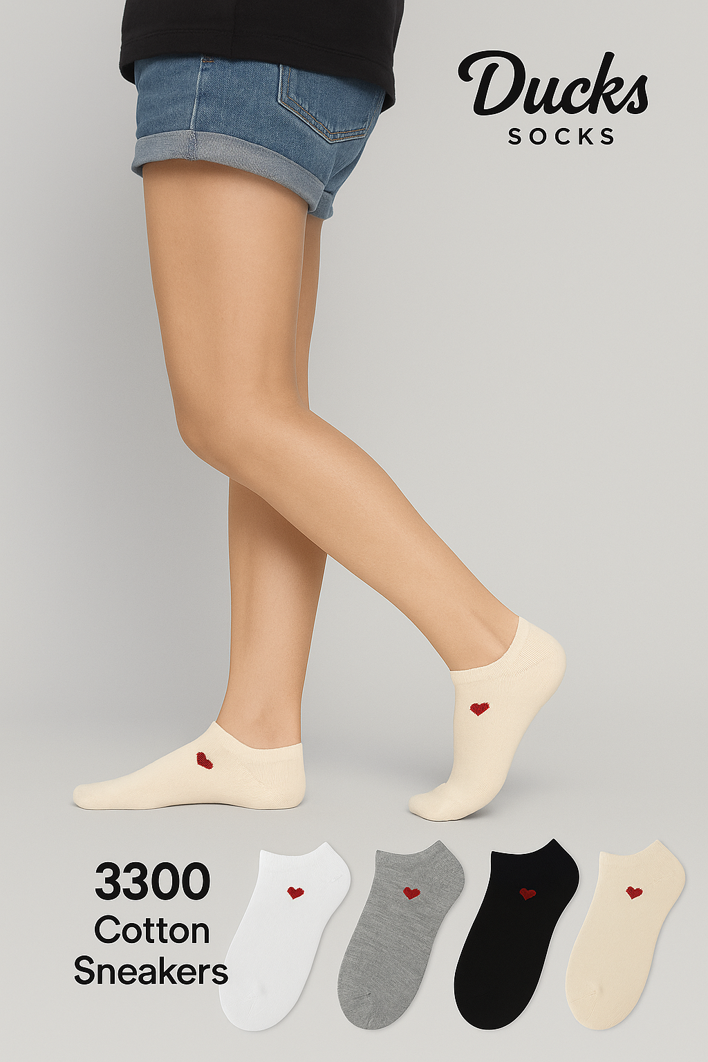 Bayan Cotton Sneakers