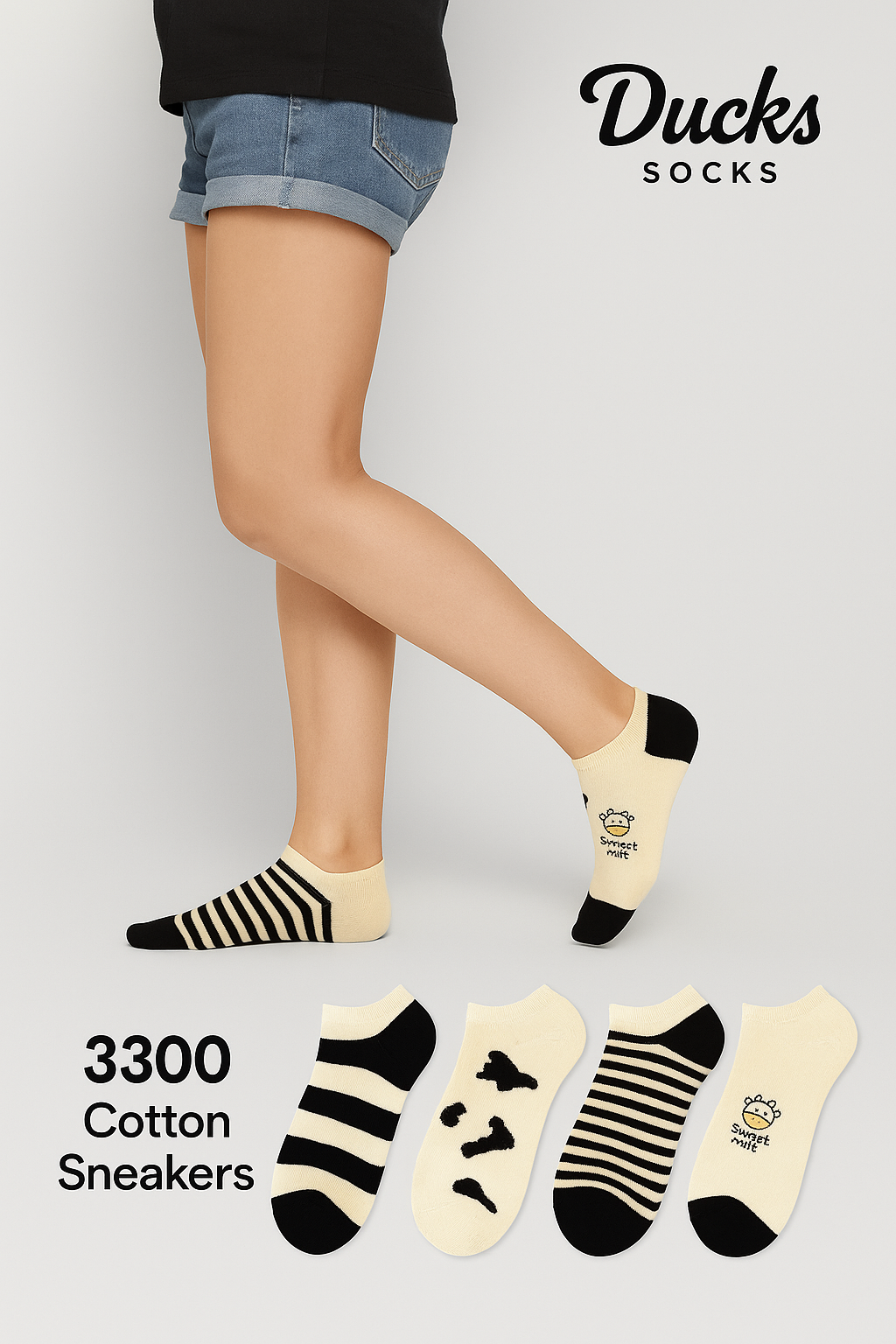 Bayan Cotton Sneakers