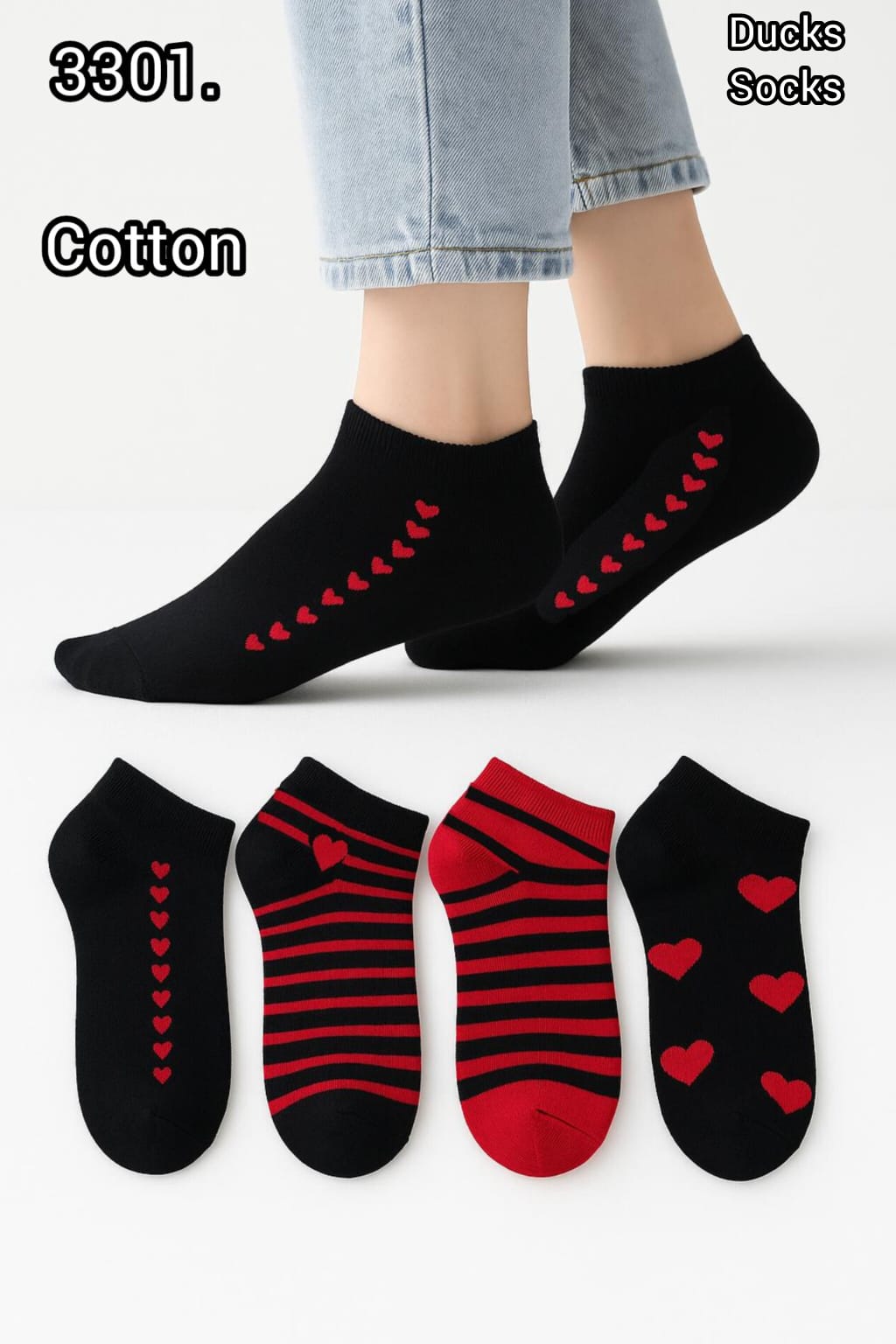 Bayan Cotton Patik