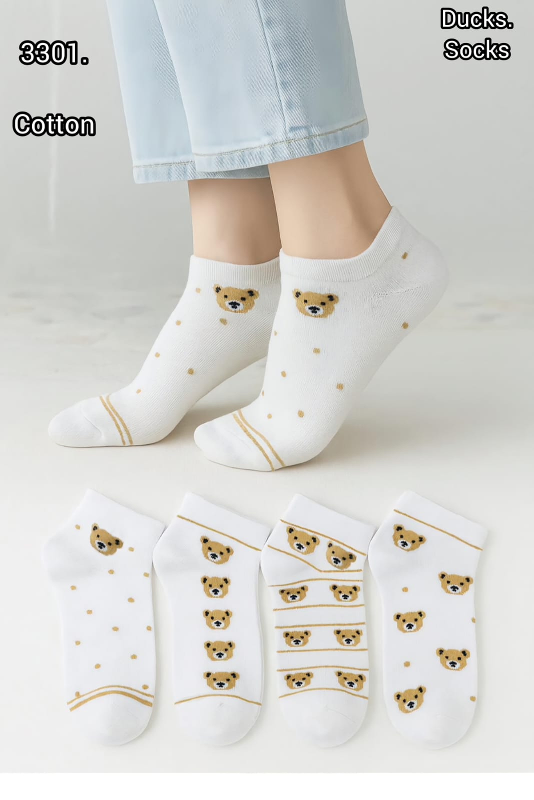 Bayan Cotton Patik
