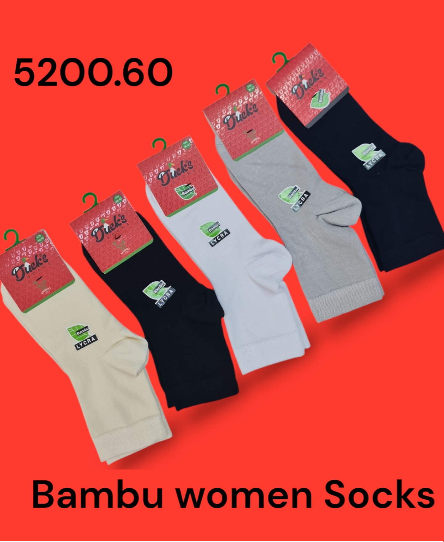 Bambu Bayan Kısa Konç