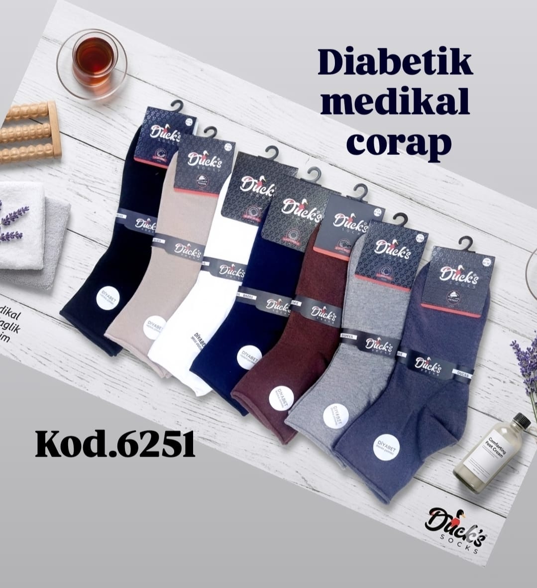 Erkek Lastiksiz Kısa Konç