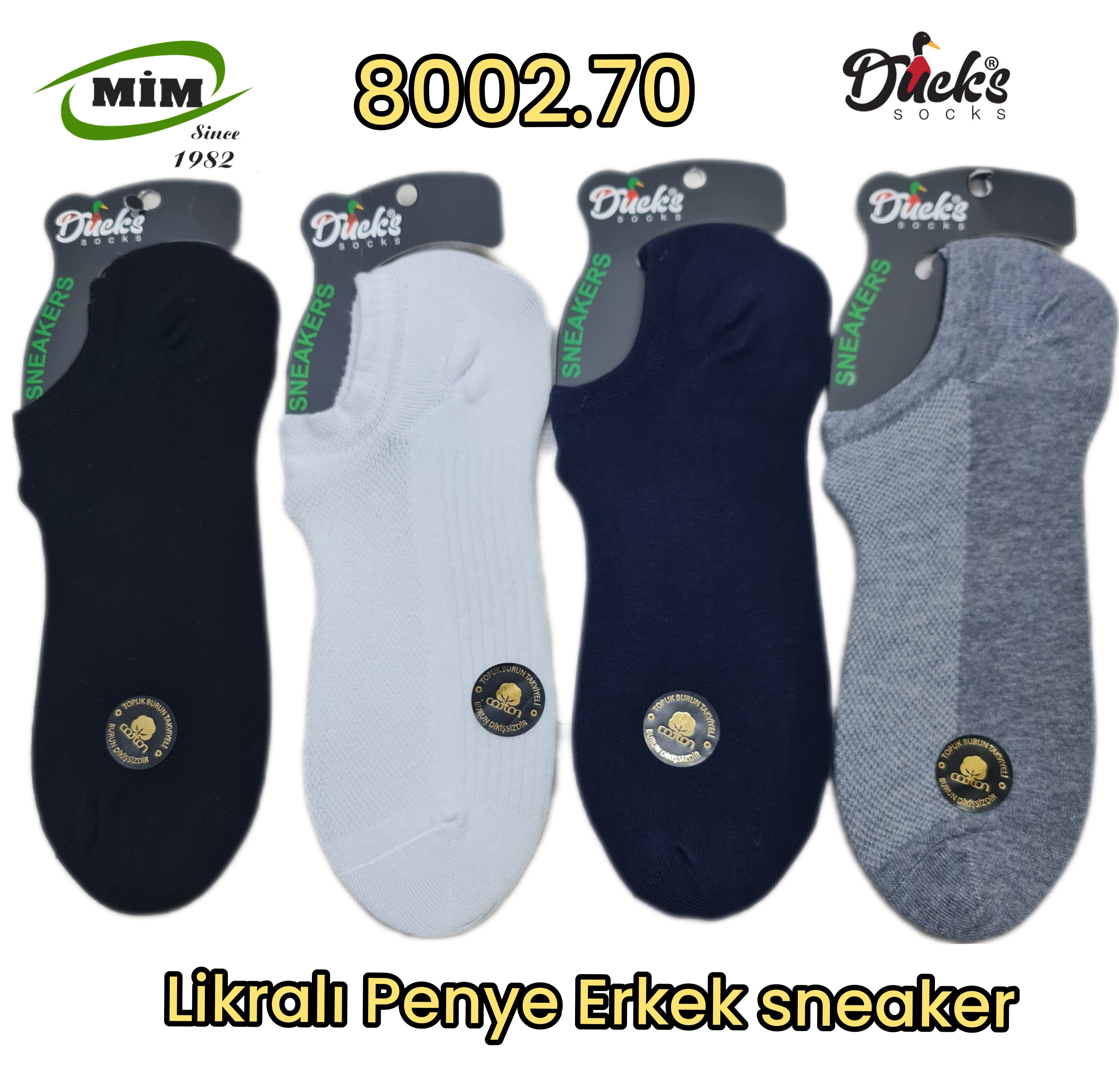 Likralı Erkek Sneaks